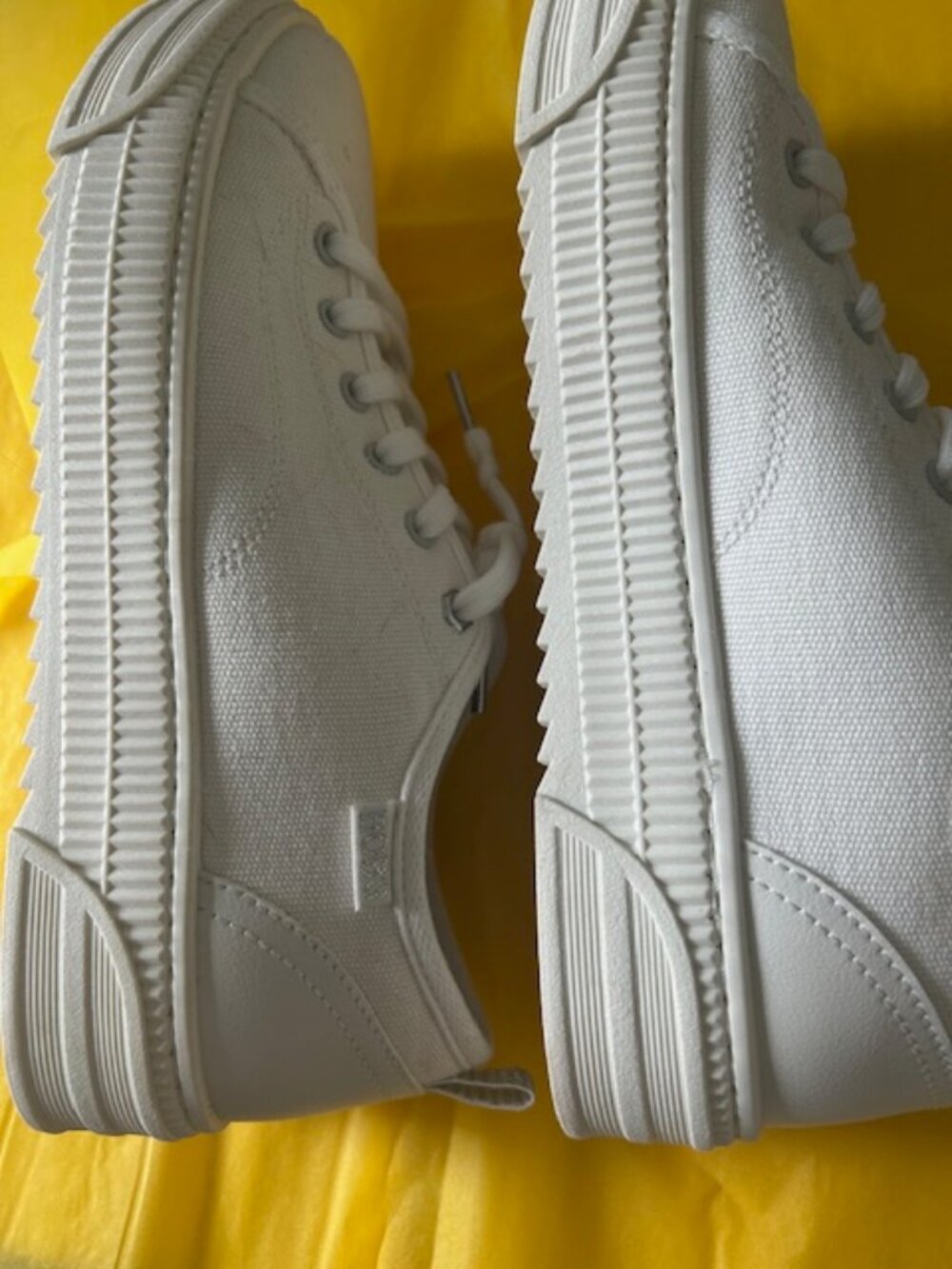BOBS for Skechers white pull-on sneakers - Picture 2 of 7